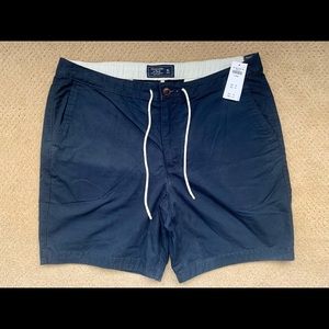Abercrombie and Fitch XL Pull on Shorts in Navy